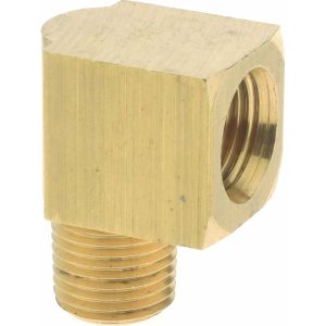 EATON Industrial Pipe 90 &deg; Street Elbow: 1/8" Female Thread, 1/8" Male Thread, MNPTF x FNPTF 3400X2