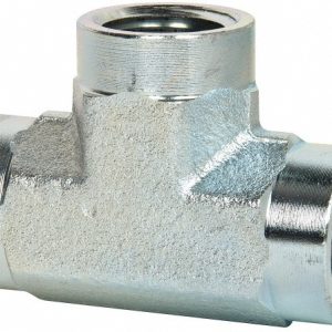 EATON Industrial Pipe Female Tee: 1/2" Female Thread, FNPT 2090-8-8S