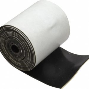 USA INDUSTRIALS Rubber Strip: Buna-N, 1/32" Thick, 2" Wide, 5' Long, Black BULK-RS-HUS50-282