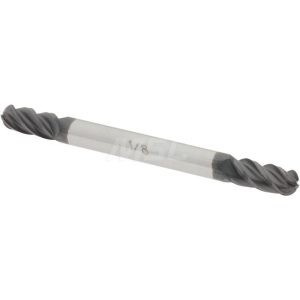 ACCUPRO Ball End Mill: 0.125" Dia, 0.25" LOC, 4 Flute, Solid Carbide 09743162