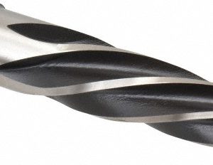 ALVORD POLK Construction Reamer: 1-1/4" Dia, 1/2" Shank Dia, 5-13/16" Flute Length, High Speed Steel 00764