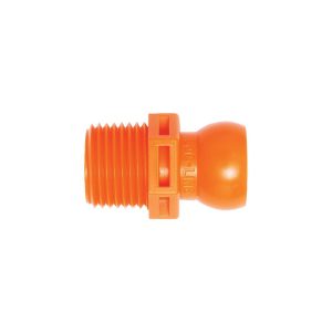 LOC-LINE 4 Piece, 1/2" Hose ID, Male to Female Coolant Hose Connector 51805