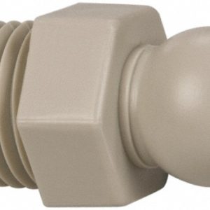 CEDARBERG 4 Piece, 1/4" Hose ID, Male to Male Coolant Hose Pipe Thread Connector 8425-18