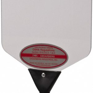 CEDARBERG 6 Inch Long x 6 Inch Wide Polycarbonate Replacement Shield 8550-256