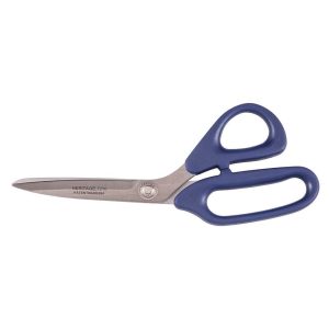 HERITAGE CUTLERY Shears: 8-1/4" OAL, 3-1/4" LOC, Stainless Steel Blades 7210K