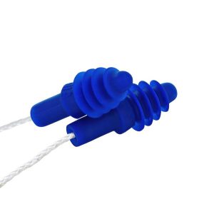 HOWARD LEIGHT Earplugs: Rubber, Flanged, No Roll, Corded DPAS-30W