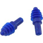 HOWARD LEIGHT Earplugs: 27 dB, Rubber, Flanged, Push-In, Uncorded, n-Metal Detectable AS-1