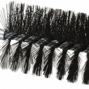 SCHAEFER BRUSH Double Stem/Single Spiral Flue Brush: 3" Dia, 7-1/2" OAL 43228
