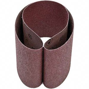 3M Abrasive Belt: 6" Wide, 48" Long, 40 Grit, Aluminum Oxide 7000118863
