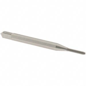 OSG Thread Forming Tap: #0-80 UNF, Modified Bottoming Chamfer, Cobalt, Bright Finish 1400100400