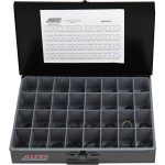 VALUE COLLECTION 665 Piece, 1/8 to 2", SpRing Assortment Steel, Snap External Retaining Ring Assortment 09850454