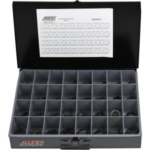 VALUE COLLECTION 665 Piece, 1/8 to 2", SpRing Assortment Steel, Snap External Retaining Ring Assortment 09850454