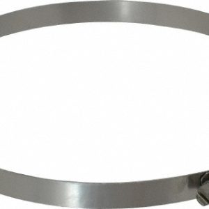 IDEAL TRIDON Worm Gear Clamp: SAE 104, 5 to 7" Dia, Stainless Steel Band 620104706