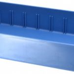 QUANTUM STORAGE Plastic Drawer Bin: Blue QED401BL