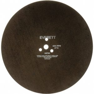 EVERETT Cut-Off Wheel: 20" Dia, 5/32" Thick, 1" Hole 93FG-20 WET