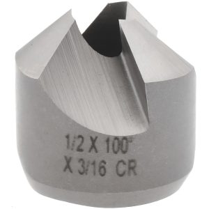 CRAIG TOOLS INC. 1/2" Cutter Head Dia, 3/16" Pilot Hole Dia, High Speed Steel Reverse Countersink 180-5K