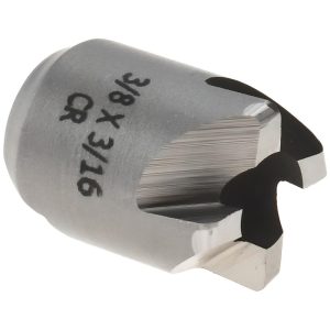 CRAIG TOOLS INC. Reverse Counterbore: 3/8" Dia, 3/16" Pilot Hole, 4 Flutes, High Speed Steel 190-3L