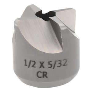 CRAIG TOOLS INC. Reverse Counterbore: 1/2" Dia, 5/32" Pilot Hole, 4 Flutes, High Speed Steel 190-5J