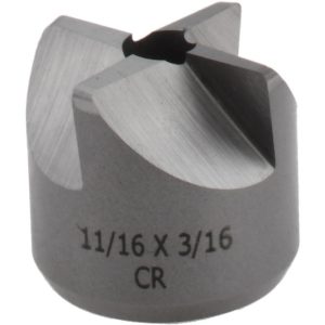 CRAIG TOOLS INC. Reverse Counterbore: 11/16" Dia, 3/16" Pilot Hole, 4 Flutes, High Speed Steel 190-8J