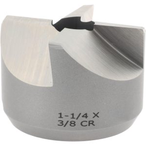 CRAIG TOOLS INC. Reverse Counterbore: 1-1/4" Dia, 3/8" Pilot Hole, 4 Flutes, High Speed Steel 190-12J