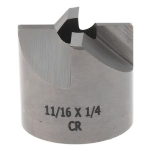 CRAIG TOOLS INC. Reverse Counterbore: 11/16" Dia, 1/4" Pilot Hole, 4 Flutes, Solid Carbide 191-8K