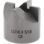 CRAIG TOOLS INC. Reverse Counterbore: 11/16" Dia, 5/16" Pilot Hole, 4 Flutes, Solid Carbide 191-8L
