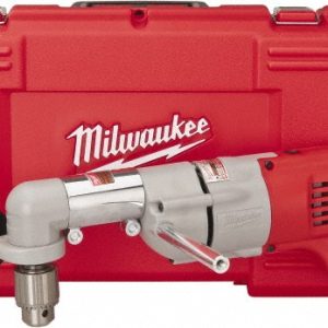 MILWAUKEE TOOL Electric Drill: 1/2" Keyed Chuck, D-Handle, 500 RPM 3107-6