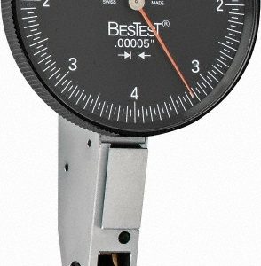 TESA BROWN & SHARPE Dial Test Indicators: 0.008 Max, 0-4-0, Horizontal 599-7033-5