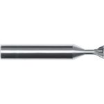INTERNAL TOOL Dovetail Cutters; Included Angle: 60 ; Cutter Diameter (Inch): 3/8 ; Cutter Diameter (Decimal Inch): 0.3750 ; Cutting Width (Decimal Inch): 0.0800 ; Cutter Material: Solid Carbide ; Weldon Flat: No 86-1110