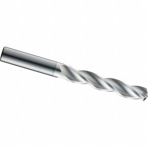 SGS Screw Machine Drill Bit: #21 (0.1590) Dia, 124 deg, Solid Carbide 54604