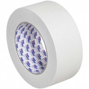 TAPE LOGIC Masking Tape: 2" Wide, 60 yd Long, 4.9 mil Thick, Tan T9372200