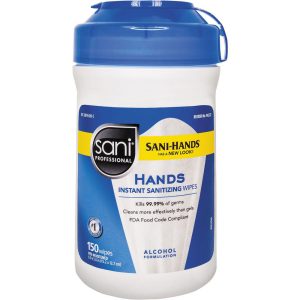 SANI PROFESSIONAL Sani Professional Hand Wipes: NICP43572CT