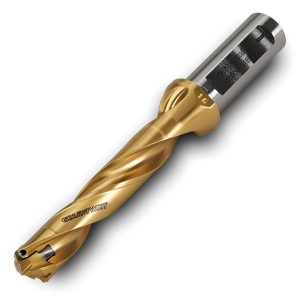 INGERSOLL CUTTING TOOLS Replaceable-Tip Drill: 0.4331 to 0.4488" Dia, 2.17" Max Depth, 5/8" Weldon Flat Shank 3212282