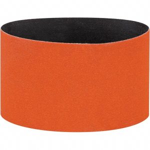 DYNABRADE Abrasive Belt: 3-1/2" Wide, 15-1/2" OAL, 220 Grit, Aluminum Oxide 90338