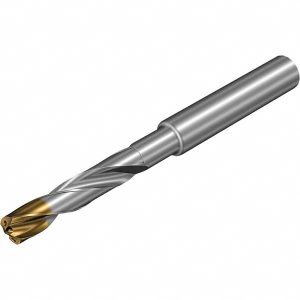 SANDVIK COROMANT Screw Machine Drill Bit: 1/2" (0.5000) Dia, 140 deg, Solid Carbide 7781515