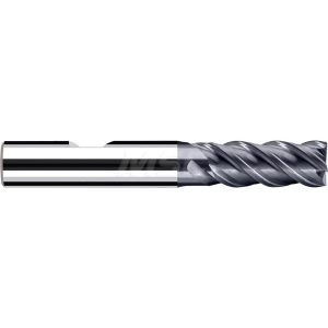 FRAISA Square End Mill: 1/2" Dia, 4 Flute, Solid Carbide P98300530