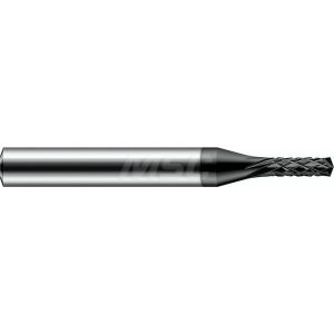 HARVEY TOOL Diamond Pattern Router Bit: 0.1875" Dia, 0.563" LOC, 3/16" Shank Dia, Drill Point 908112-C4
