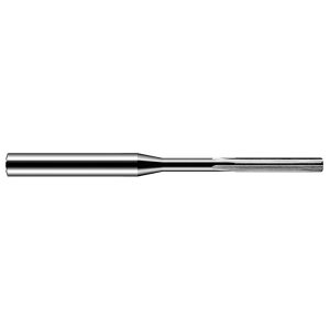 HARVEY TOOL Chucking Reamer: #2, 4" OAL, 1" Flute Length, Straight, Straight-Cylindrical, Solid Carbide RSB2210