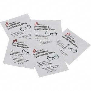 ABILITYONE SKILCRAFT Lens Wipes, Pre-Saturated, Individually Wrapped Packets, 5.75" x 6.75" 7930016809882