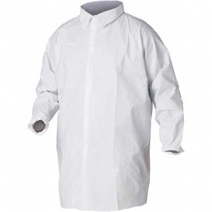 KLEENGUARD Lab Coat: Size 2X-Large, SMS 35622