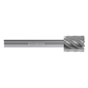 COREHOG Spiral Router Bit: 1/2" Dia, 1/2" Shank Dia, 10 Flute, Spiral C26494
