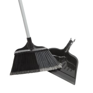 ABILITYONE Angled Brooms; Handle Connection Type: Threaded ; Brush Width: 15 (Inch); Handle Material: Plastic ; Bristle Material: Polyester ; UNSPSC Code: 47131604 7920016994055