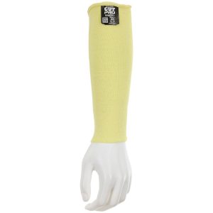 MCR SAFETY Glove: Size Small, Aramid, Yellow, ANSI Cut A3 SA9371
