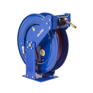 COXREELS Hose Reel with Hose: 1/2" ID Hose x 100', Spring Retractable EZ-TSH-4100