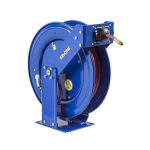 COXREELS Hose Reel with Hose: 3/4" ID Hose x 50', Spring Retractable EZ-TSH-550