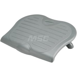 ABILITYONE Chair Footrests; Color: Gray ; Width (Inch): 18in ; Maximum Height: 4.5in (Inch); Minimum Height: 2.5in (Inch); UNSPSC Code: 46182205 7195015909070