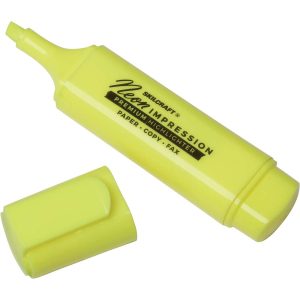 ABILITYONE Highlighter: Yellow, Chisel Tip 7520012017791