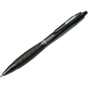 ABILITYONE Ball Point Pen: Conical Tip, Black Ink 7520014457225