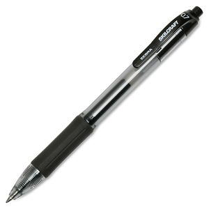 ABILITYONE Gel Pen: Conical Tip, Black Ink 7520016473133