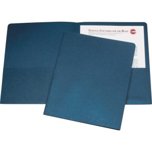 ABILITYONE Document Protector: Dark Blue 7510005842489